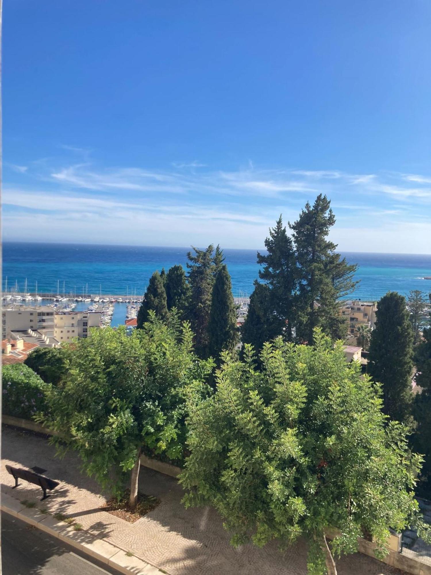 מנטון 'La Villa Hygie' Cozy Appartement, Vue Mer מראה חיצוני תמונה